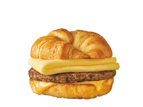 Sonic Breakfast Menu 2025 – Toaster & Croissant Prices, Burrito Calories & More! 14 Sausage Egg and Cheese CroisSONIC