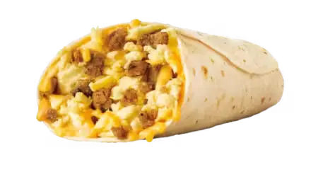 Sonic Breakfast Menu 2025 – Toaster & Croissant Prices, Burrito Calories & More! 8 Sausage Breakfast Burrito 1
