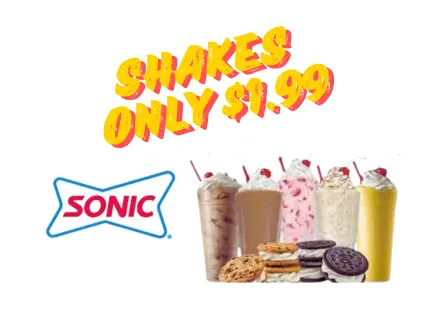 Sonic Drive-In Deals & Discounts (2025) – Save Big on Your Favorites! 15 Sonic Deals 4