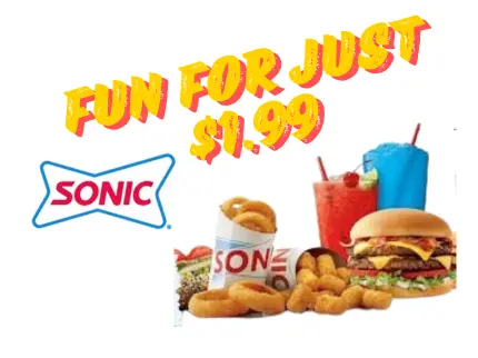 Sonic Drive-In Deals & Discounts (2025) – Save Big on Your Favorites! 5 Sonic Deals