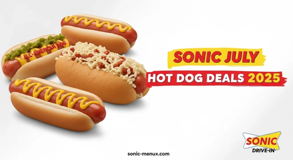 Sonic July Hot Dog Deals 2025 & National Hot Dog Day Offers 2 Whisk 3f316f6911